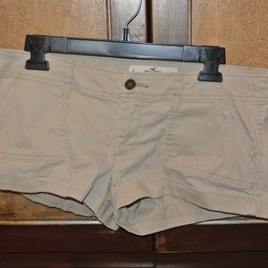 Hollister Khaki Shorts